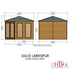 Shire  Larkspur 10 x 10  Summerhouse