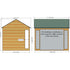 Shire  Blenhiem 10 x 8  Summerhouse