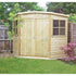 Shire  Corner Shed 8 x8 DD  Garden Shed