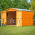 Shire  10 x 6 Overlap Double Door No windows  Garden Shed