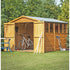 Shire  10 x 8 Overlap Double Door  Garden Shed