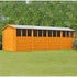 Shire 10 x 20 Overlap Double Door Garden Shed