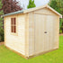 Shire Bradley 8 x 8 Log Cabin