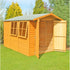 Shire  10 x 7 Overlap Double Door  Garden Shed