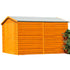 Shire  10 x 6 Overlap Double Door No windows  Garden Shed