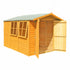 Shire  10 x 7 Overlap Double Door  Garden Shed