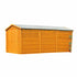 Shire  10 x 15 Overlap Double Door No windows  Garden Shed