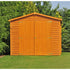 Shire 10 x 20 Overlap Double Door No windows Garden Shed