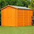 Shire  12 x 6 Overlap Double Door No windows  Garden Shed