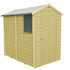 Shire  Shetland Shiplap 6 x 4 Apex  Garden Shed