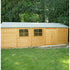 Shire  Mammoth Loglap 12x30 DD  Garden Shed