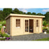 Lasita  Padstow 44 - 4.55M X 3.3M - 44mm Log Cabin