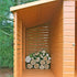 Shire  Shed & Log Store 7 x 6  Garden Shed