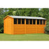 Shire  10 x 15 Overlap Double Door  Garden Shed