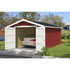 Lasita  Mauritius - 3.3M X 5.1M - 28mm Log Garage