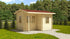 Eurowood (Eurovudas) Alpina Plus Log Cabin 4x3m (13x10), 44mm