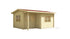 Eurowood (Eurovudas) Alpina Plus Log Cabin 5x4m (16x13), 44mm