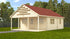 Eurowood (Eurovudas) Aura Wooden summerhouse 6x8m (20x26), 44mm