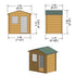 Shire  Avesbury 8 x 6 Log Cabin