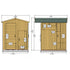 Shire  Multi Store 6 x 6  Garden Shed