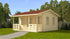 Eurowood (Eurovudas) Malta Log Cabin 5x5.12m (16x17), 44mm