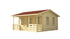 Eurowood (Eurovudas) Malta Log Cabin 5x5.12m (16x17), 44mm