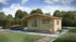 Eurowood (Eurovudas) Monaco Log Cabin 4x5m (13x16), 44mm