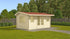 Eurowood (Eurovudas) Nida Plus Log Cabin 5x3m (16x10), 44mm