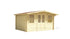 Eurowood (Eurovudas) Oxford Log Cabin 4x3m (13x10), 44mm