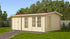 Eurowood (Eurovudas) Rose Log Cabin 6x4m (20x13), 44mm