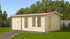 Eurowood (Eurovudas) Rose Log Cabin 6x4m (20x13), 44mm