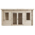 4.5m x 3.5m 44mm - Store More Ashley Pent Log Cabin Garden Room (Pressure Treated)