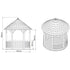 Jagram  Villandry Gazebo with Felt tiles