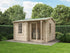 4.0m x 3.0m 44mm - Store More Welbeck Reverse Apex Garden Office (Untreated)