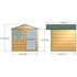 Shire  Abri 7 x 7  Garden Shed