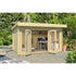 Lasita Dorset 34 - 3.9M X 2.5M - 34mm Log Cabin