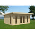 Lasita  Barbados 5 Log Cabin 70mm 5.19M X 3.99M