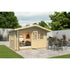 Lasita  Norderney 2 - 3.9M X 3.0M - 40mm Log Cabin