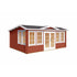 Lasita  Balmoral Clock House - 5.3M X 3.8M - 44mm Log Cabin